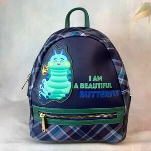NWOT Loungefly x Pixar A Bugs Life Heimlich Beautiful Butterfly Mini Backpack